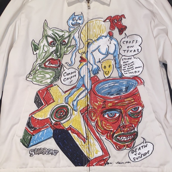 Supreme jacket x Dan Johnston NWOT - Picture 3 of 4